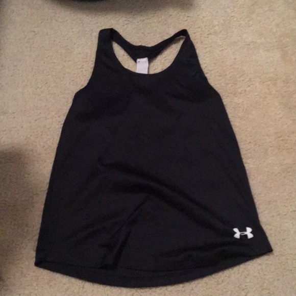 Black under armor sports tank - Picture 1 of 2